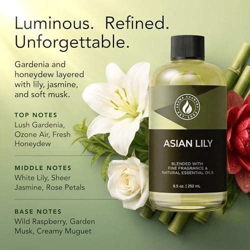 Aroma Country Asian Lily Luxury Diffuser Oil Refill (8.5 Fl Oz) - Image 2