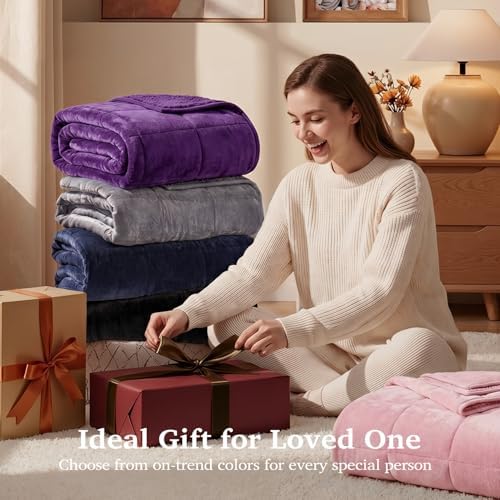 Sivio Weighted Blanket for Adult, Queen Size 20 lbs 60 x 80 Inches - Image 7