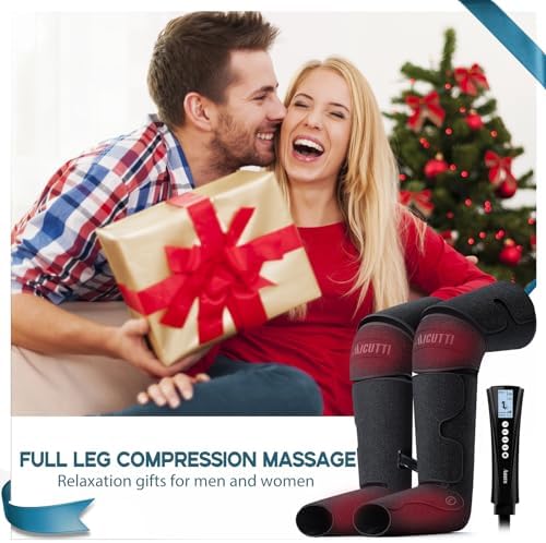 Air Compression Leg & Foot Massager with Heat – Relief for Circulation, Fatigue & Tension – Gifts for Men Women Mom Dad Husband Wife Her Him – Ideal for Mothers Day, Fathers Day, Christmas & Birthdays - Image 7