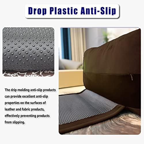 Headrest Pillow with Pearl Cotton Filling - Non-Slip Headrest Cushion for Recliners, Sofas and Loveseats (Chocolate) - Image 3