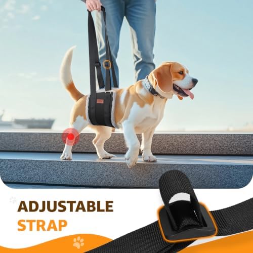 Adjustable Dog Sling for Medium Dogs Soft Post-ACL Surgery Mobility Aid - Image 7