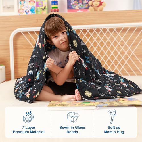 Sivio Weighted Blanket for Sleep, 3lbs, 36 x 48 inches - Image 3