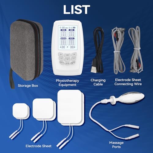 TENS Multi-Functional Pain Relieving Impulses for Muscle Joint, and Muscle Strengthening Training TENS Unit Muscle Training and EMS Muscle Exercises - Image 4