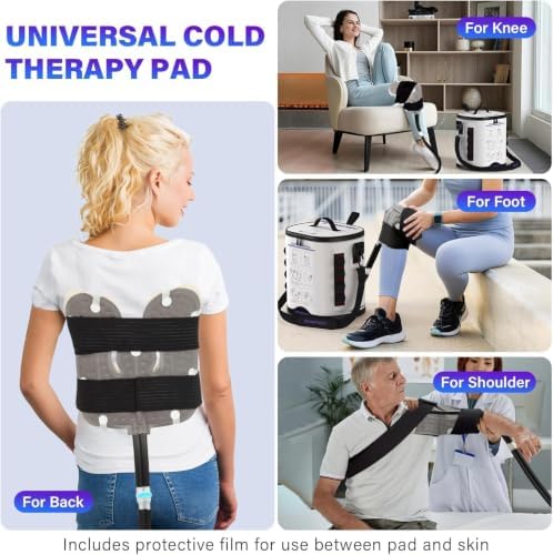 Ice Machine for Larger Knee Pad with Programmable Timer & Quiet Pump - Image 2