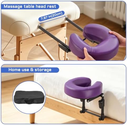 Massage Headrest for Bed with Storage Bag - Image 6