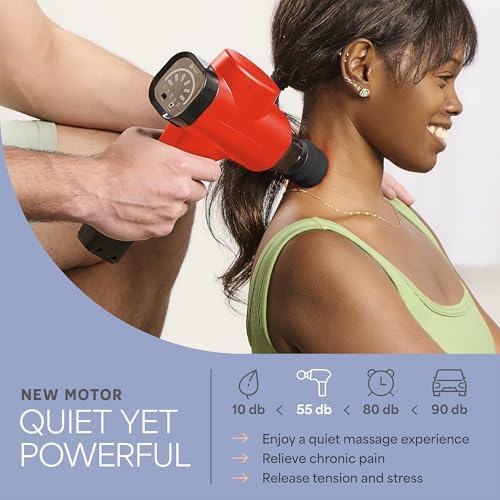 LifePro Sonic Massage Gun Percussion Muscle Massager, 8 Heads & 5 Speeds - Image 6