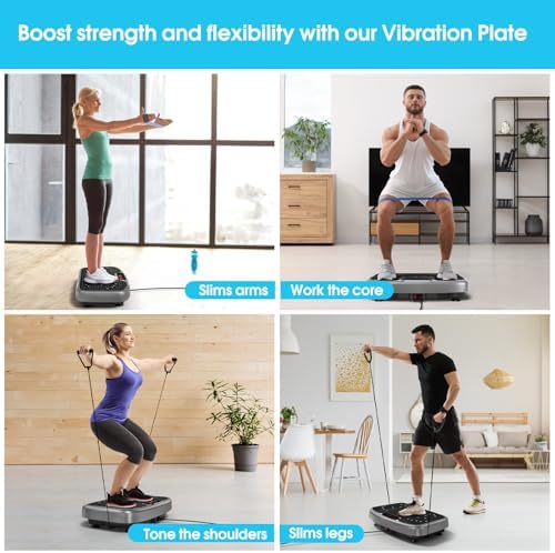 SoftGym Vibration Plate Exercise Machine for Lymphatic Drainage & Fitness - Image 6