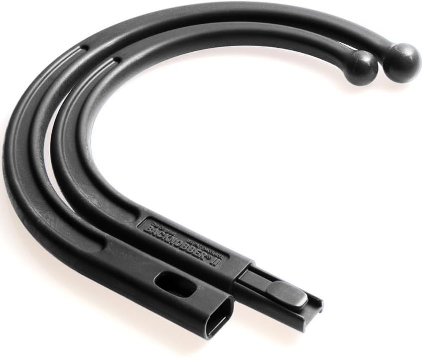 The Pressure Positive Co. Backnobber II Massager Cane, Charcoal Black - Image 3