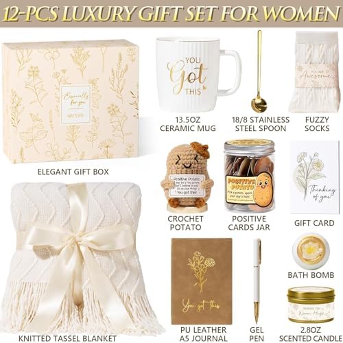 Get Well Soon Gifts Baskets for Women, Spa Self Care Package After Surgery - Image 2