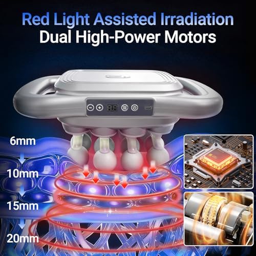 16 Head Massage Gun Deep Tissue for Body & Back 9 Modes and 9 Intensities - Image 3