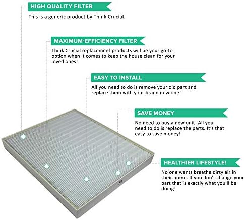 1 Replacement Air Purifier Filter – Compatible with Whirlpool Part # 8171434K, 1183054K - Large 1183054, 1183054K – Fits Whirlpool Air Purifier Model AP450, AP45030HO, AP510 – (1 Pack) - Image 3