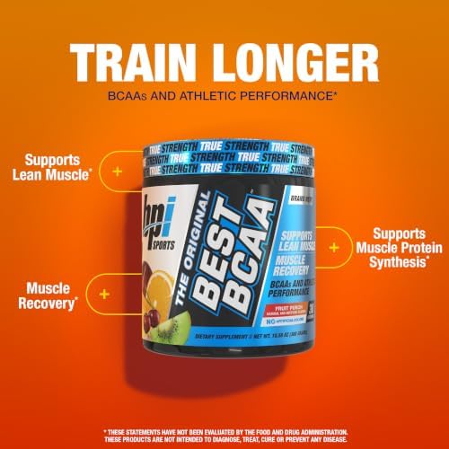 BPI Sports Best BCAA Powder – Hydration, Fruit Punch, 30 Servings - Image 5
