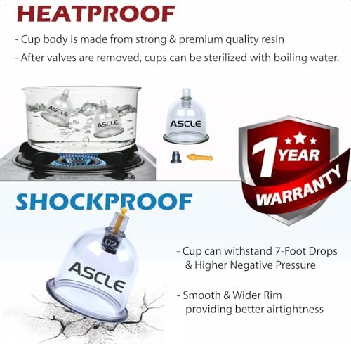 Super Cupping Set, Shockproof Heatproof Cups, Carrying Case (20-Cup) - Image 2