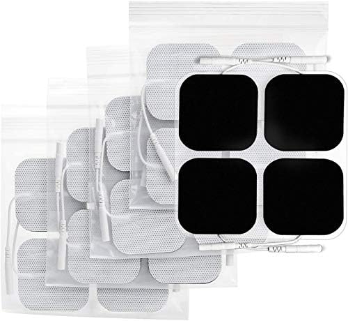 AUVON TENS Unit Pads Electrode Patches 20 Pcs, Upgraded Self-Stick, 2"x2" by AUVON
