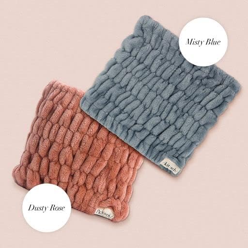 Kitsch Spa Headband for Women - Face Wash Headband - Dusty Rose, 1pc - Image 6