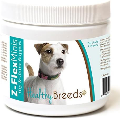 Healthy Breeds Parson Russell Terrier Z-Flex Minis Hip and Joint Support Soft Chews 60 Count by HealthyBreeds