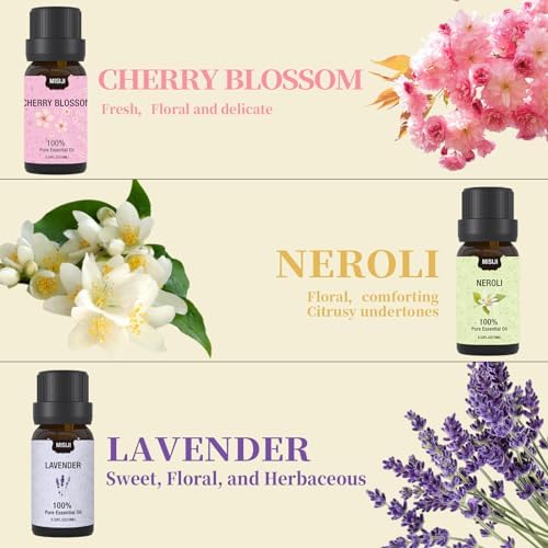 Essential Oils Set-Essential Oils for Diffuser for Home,Diffuser Oils Scents for Aromatherapy,Laundry,Candle&Soap Making,Humidifiers 6 X 10ML - Image 3