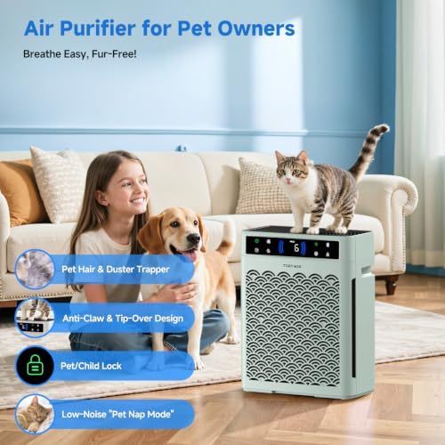 Air Purifiers for Home Large Room Up to 3000 Ft² with Air Quality Monitor - Image 5
