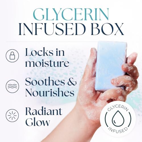 Nurture by Nature Bath Gift Set for Women - Birthday Gifts for Women, 4 Piece Vegan Spa Gift with Body Scrub, Bath Salts, Soap & Hand Cream, Self Care Christmas Gift, Gifts for Her, Gift for Mom - Image 6