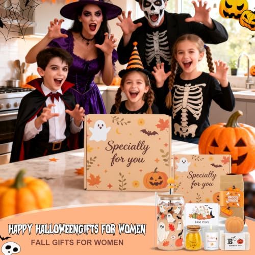 Fall Gifts for Women, Halloween Boo Basket Stuffers, Relaxing Spa Gifts Set - Image 7
