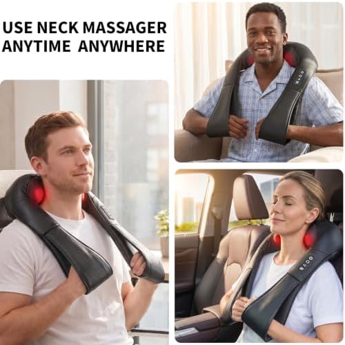 Neck Massager with Heat Deep Tissue Electric 3D Kneading - Image 4