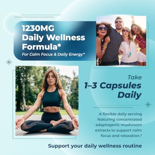 Sotalix Cortisol Health Complex 1,230 mg with Lion's Mane, 150 Capsules - Image 2