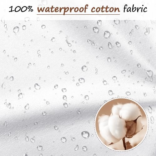 Artscope 16x16 Outdoor Pillow Inserts, Synthetic Down Waterproof Throw Pillow Inserts, Soft Decorative Outdoor Pillows for Couch Sofa Bed Patio Furniture - Image 4