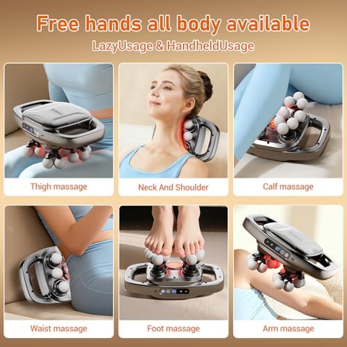 16-Head Massage Gun for Deep Tissue Massage, 3 Modes & 30 Levels - Image 7