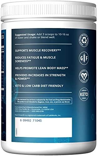 MRM BCAA+G Reload Post-Workout Powder - Island Fusion, Keto - 26 Servings - Image 2