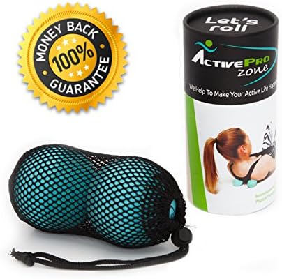 Therapy Massage Ball - Instant Muscle Pain Relief. Proven Effective for Myofascial Release, Deep Tissue Pressure, Yoga & Trigger Point Treatments. Set - 2 Extra Firm Balls W/Mesh Bag. - Image 7
