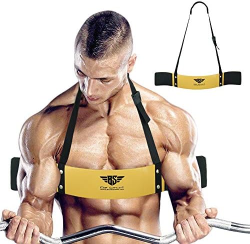 Arm Blaster for Biceps & Triceps Dumbbells & Barbells Curls Muscle Builder Bicep Isolator for Big Arms Bodybuilding & Weight Lifting Support for Strength & Muscle Gains by Be Smart by Unknown