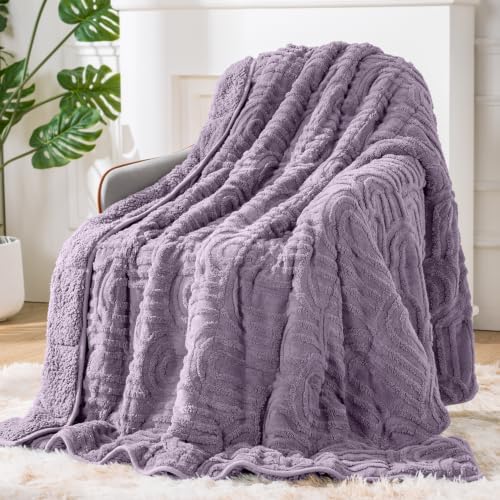 Sherpa Fleece Weighted Blanket for Adults, Dual Sided Soft, 48"x72" 15lbs by EazfyPro