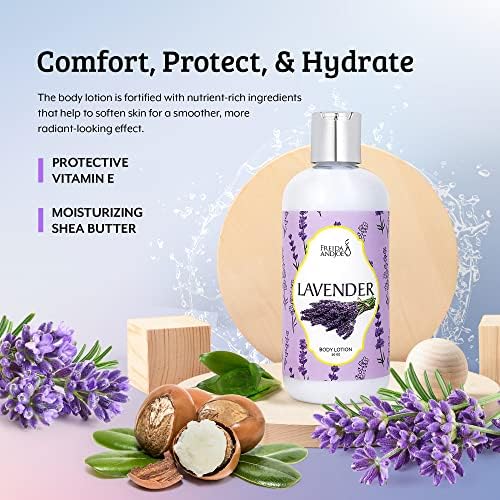 Home Spa Gift Deep Moisturizing Fragrance Body Lotion - (Lavender) - Image 3