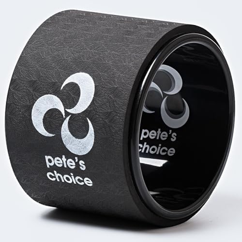 Yoga Wheel Set - Extra Wide Jumbo Wheel & Mini Massage Wheel by pete%27s+choice