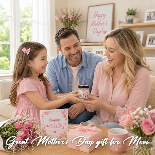 Mothers Day Gifts for Mom from Son Daughter- Positive Tulip Jar 60 Positive Affirmation Card, First Time Mothers Day Birthday Gifts for Mom Stepmom Mother in Law Wife from Daughter Son Husband - Image 4