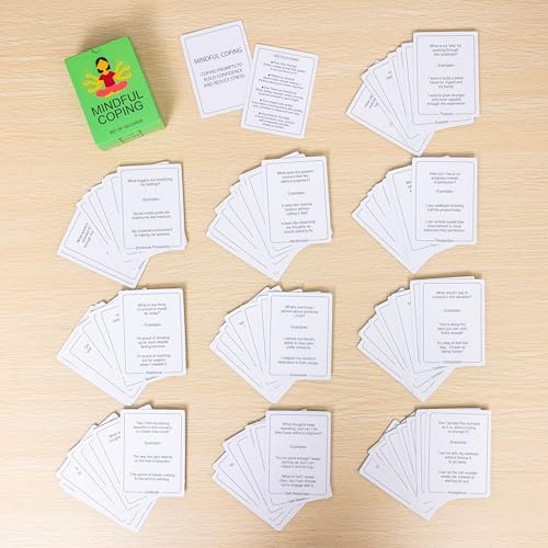 100 Coping Skills Cards for Teens & Adults, Ages 12+ – Mindfulness, Self-Care and Stress Management Activities for Emotional Wellness, Reflection and Calm - Image 5