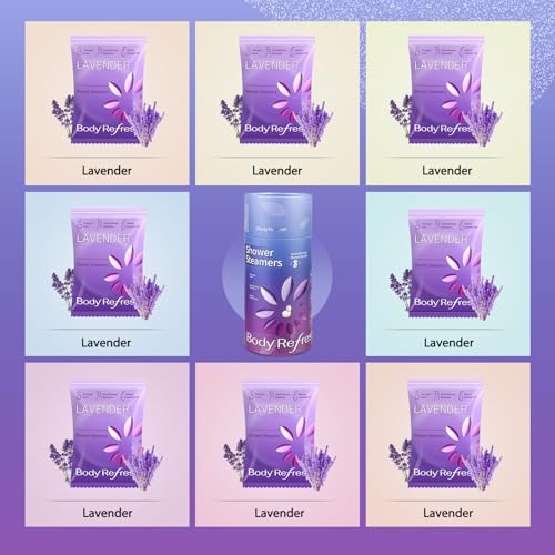 BodyRefresh Lavender Shower Steamers Aromatherapy 8 Pack - Birthday Gifts for Women Mom Wife, Shower Bombs with Essentials Oil for Home Spa Relaxation Self Care - Image 3