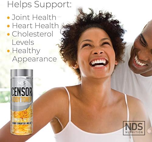 Censor NDS Nutrition CLA Fat Loss and Body Toner Formula - 180 Softgels - Image 4