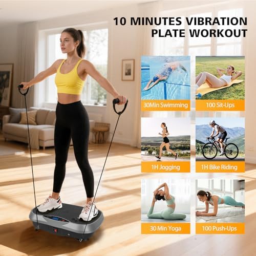 Vibration Plate Exercise Machine for Whole Body Lymphatic Drainage - Image 3
