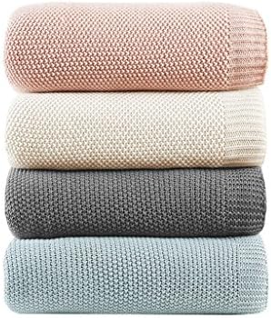 INK+IVY Bree Knit Throw Blanket for Bed, Sofa, and Couch, Lightweight, Breathable, Soft & Cozy Summer Blanket, Full/Queen (90 in x 90 in), Aqua - Image 4