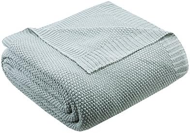 INK+IVY Bree Knit All Season Blanket Lightweight for Summer, King, Ivory - Image 5