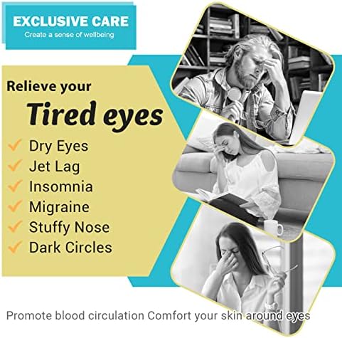 16 Packs Steam Eye Masks for Dry Eyes, Self Heating Warm Compress, Jasmine - Image 2
