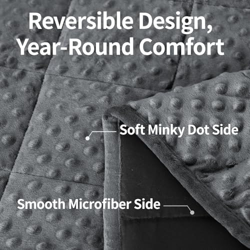 Mr. Sandman Weighted Blanket for Adults, Queen Size 15 lbs, 60 x 80 Inches - Image 2