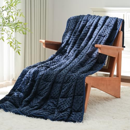 Uttermara Cooling Weighted Blanket for Adults, 20 lbs Queen Size 60" x 80" by Uttermara