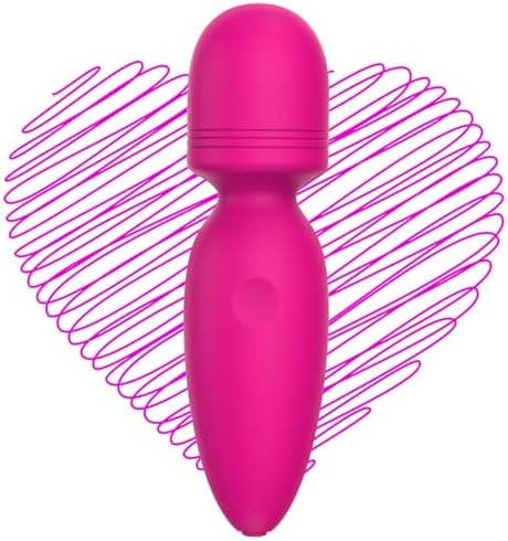Mini Massager, Handheld Massager with 10 Quiet Vibration Modes by Apowand