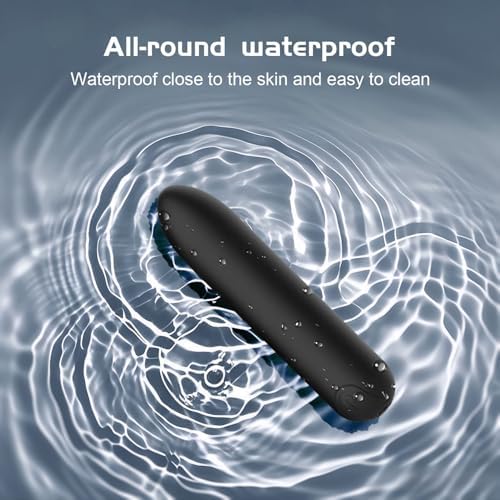 CHARMING Mini Upgraded Rechargeable Handheld Waterproof Back Massager,Electric Portable Back Massager for Back Neck Shoulder Body (Black) - Image 4