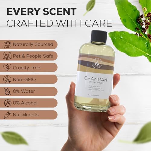 Aroma Country Chandan Luxury Diffuser Oil Refill (8.5 Fl Oz) - Image 4