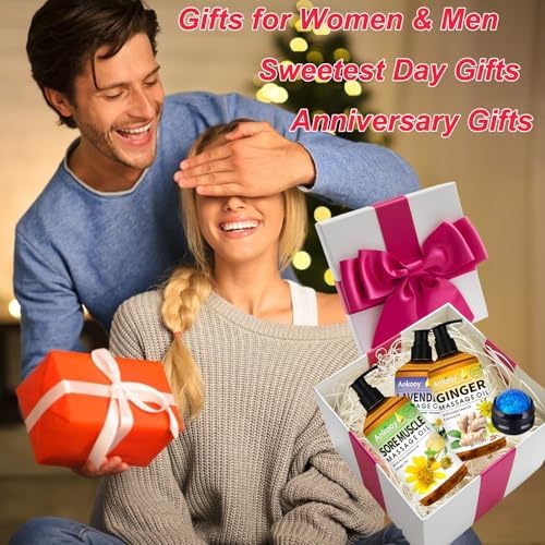 3 Pack Massage Oil for Massage Therapy,Sore Muscle Arnica Oil & Relaxing Lavender Oil & Ginger Oil Lymphatic Drainage & Massage Ball,Massage Kit Gifts for Women Men,Spa Gifts Birthday Gifts for Women - Image 2