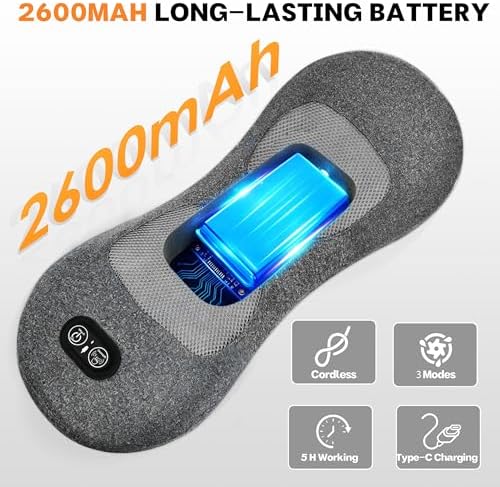 2026 Upgraded Cordless 4 in 1 Support Pillow, Triple Fusion Back Massager - Image 4