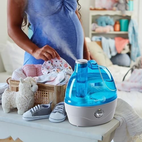 AquaOasis Cool Mist Humidifier 2.2L for Bedroom & Nursery - Image 2